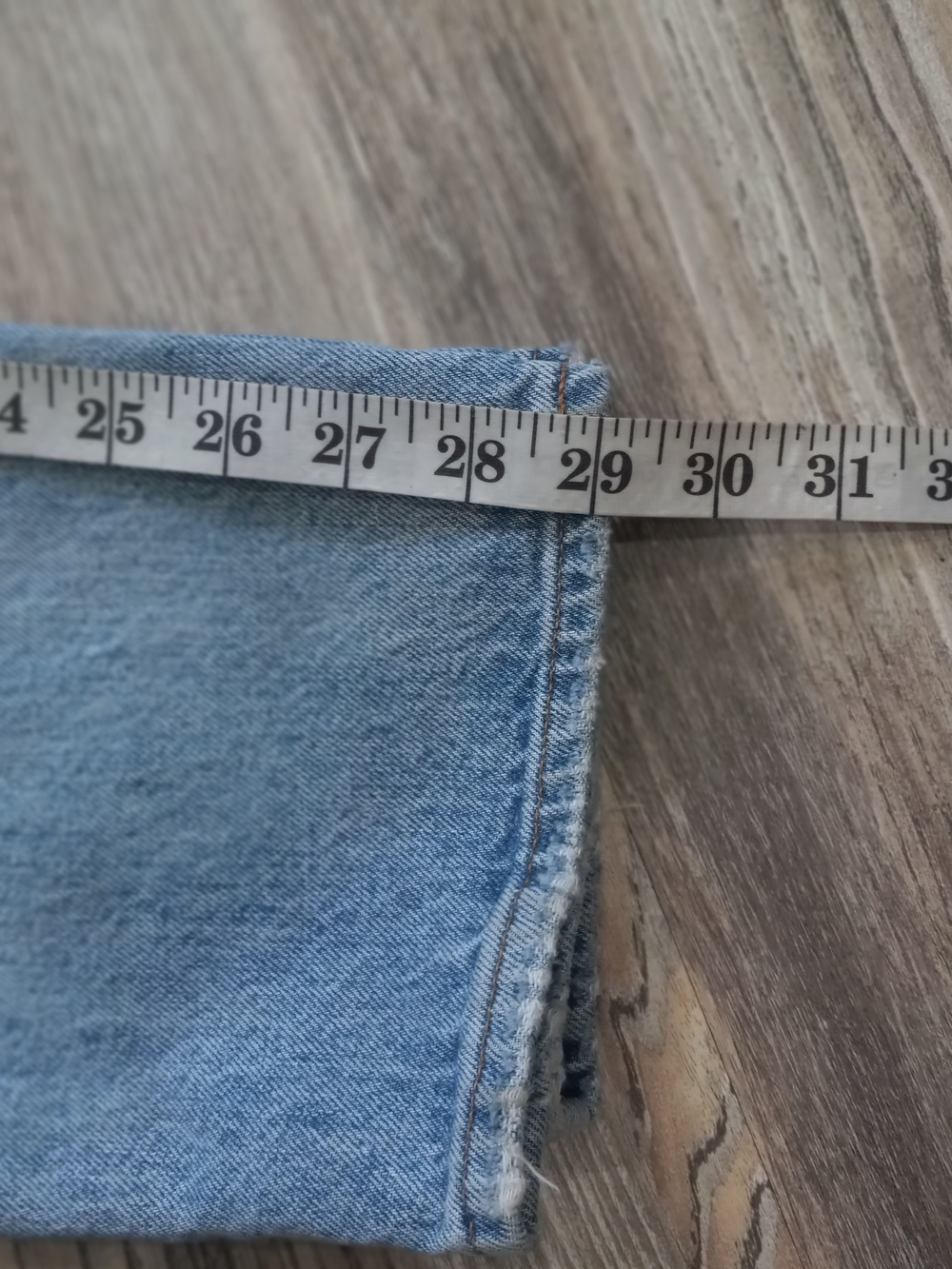 Denim Forum BF High Loose 28L Light Blue Women's Jeans - Picture 10 of 16
